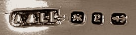 Adie & Lovekin Ltd Sterling silver hallmark Birmingham 1898