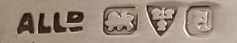 Adie & Lovekin Sterling silver hallmark Chester 1926