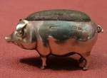 Adie & Lovekin animal shaped novelty pin cushion