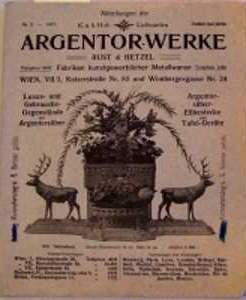 Argentor-Werke ancient advertisement