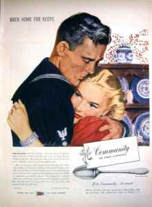 Back Home For Keeps: Oneida Community 1943-1945  advertising campaign