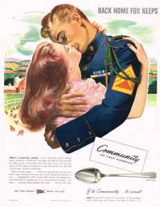 Back Home For Keeps: Oneida Community 1943-1945  advertising campaign
