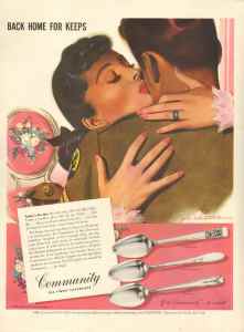 Back Home For Keeps: Oneida Community 1943-1945  advertising campaign