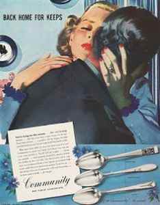 Back Home For Keeps: Oneida Community 1943-1945  advertising campaign