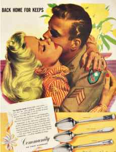 Back Home For Keeps: Oneida Community 1943-1945  advertising campaign