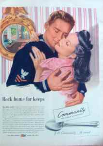 Back Home For Keeps: Oneida Community 1943-1945  advertising campaign