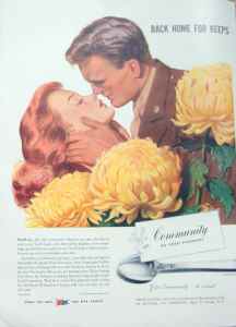Back Home For Keeps: Oneida Community 1943-1945  advertising campaign
