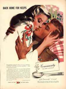 Back Home For Keeps: Oneida Community 1943-1945  advertising campaign