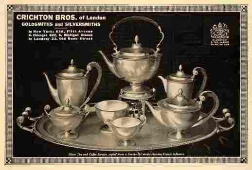 Crichton Bros, 1919 advertisement