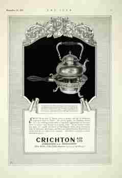 Crichton & Co Ltd, 1925 advertisement