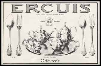 Orfvrerie d'Ercuis: 1926 advertisement