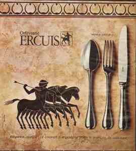 Orfvrerie d'Ercuis: ancient advertisement