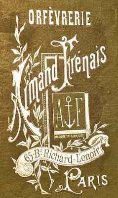 Armand Frnais, ancient catalog