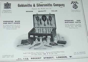 Goldsmiths & Silversmiths Co, 1913 advertisement