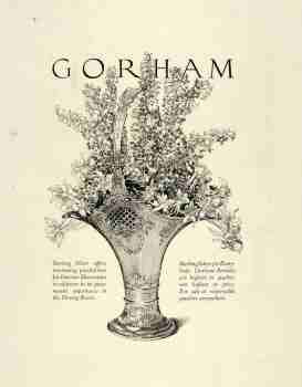 Gorham, 1923 advertisement