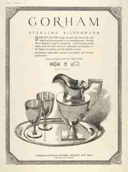 Gorham, 1923 advertisement
