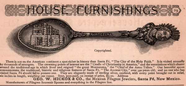 Geo. W. Hickox & Co, 1892 advertisement
