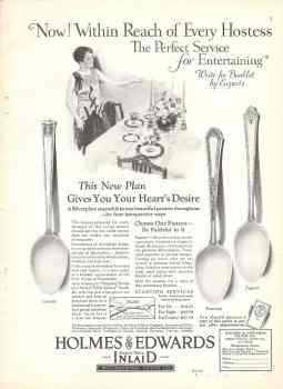 Holmes & Edwards, 1928 advertisement