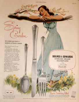 Holmes & Edwards, 1949 advertisement