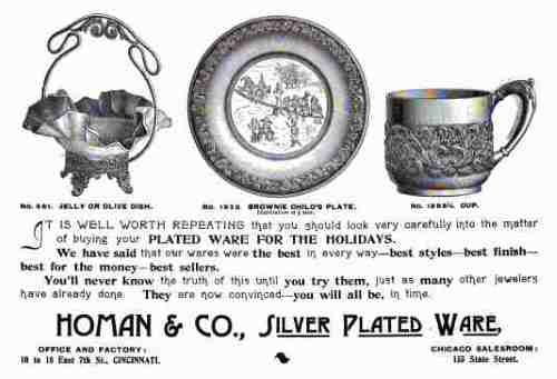 Homan & Co, 1894 advertisement