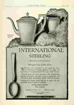 International Silver Co, 1922 advertisement