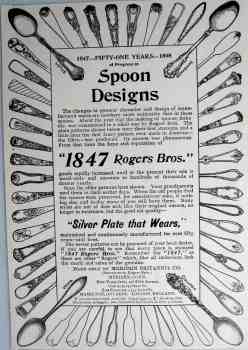 Meriden Britannia Co, 1898 advertisement