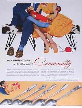 Oneida Community, 1954 advertisement