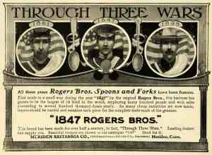 Rogers 1847, 1903 advertisement