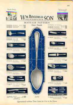 Rogers 1847, 1927 advertisement