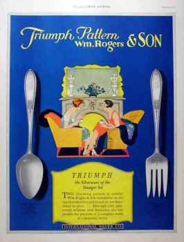 Rogers 1847, 1929 advertisement