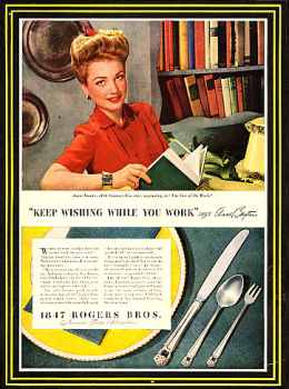 Rogers 1847, 1944 advertisement