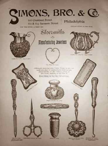 Simons Bro & Co, old advertisement