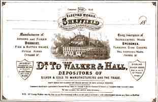 Walker & Hall, 1879 advertisement