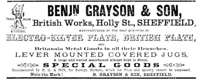 B.Grayson ancient advertisement