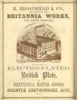 R. Broadhead, Sheffield, old advertisement