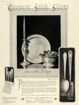 Rogers, Lunt & Bowlen Company 1925 advertisement