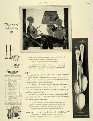 Rogers, Lunt & Bowlen Company 1927 advertisement