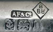 Adolph FRANKAU & CO LTD - London: Birmingham 1912 hallmark Adolph FRANKAU & CO LTD - London: Birmingham 1912 hallmark