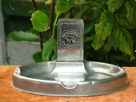 Alpacca ash-tray from Hungary