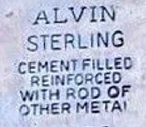 Alvin Corporation sterling silver mark