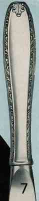 Alvin flatware pattern: Southern Charm, sterling, 1947