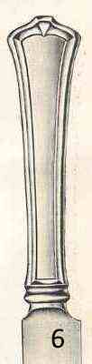 Alvin flatware pattern: Shenandoah, sterling, 1912