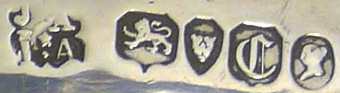 Joseph Angell & John Angell, London 1838,  mark entered 1831
