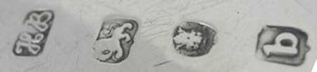 Hester Bateman mark: 1777 Hester Bateman mark: 1777