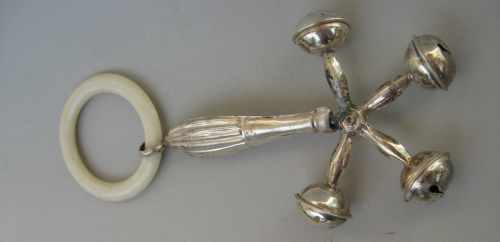 four bells baby rattle