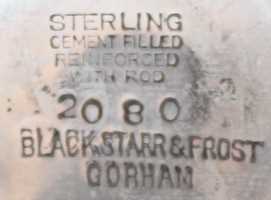 Black, Starr & Frost - Gorham mark