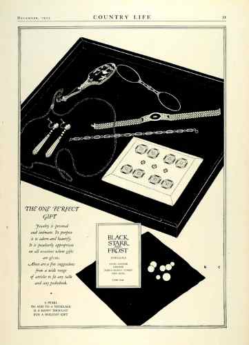 Black, Starr & Frost advertisement