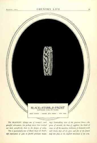 Black, Starr & Frost advertisement