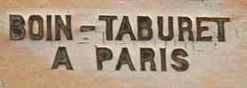 Boin-Taburet, France, silver plate mark Boin-Taburet, France, silver plate mark