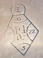 Thomas Bradbury & Sons silverplate mark, UK Patent Office registry mark 22 November 1866